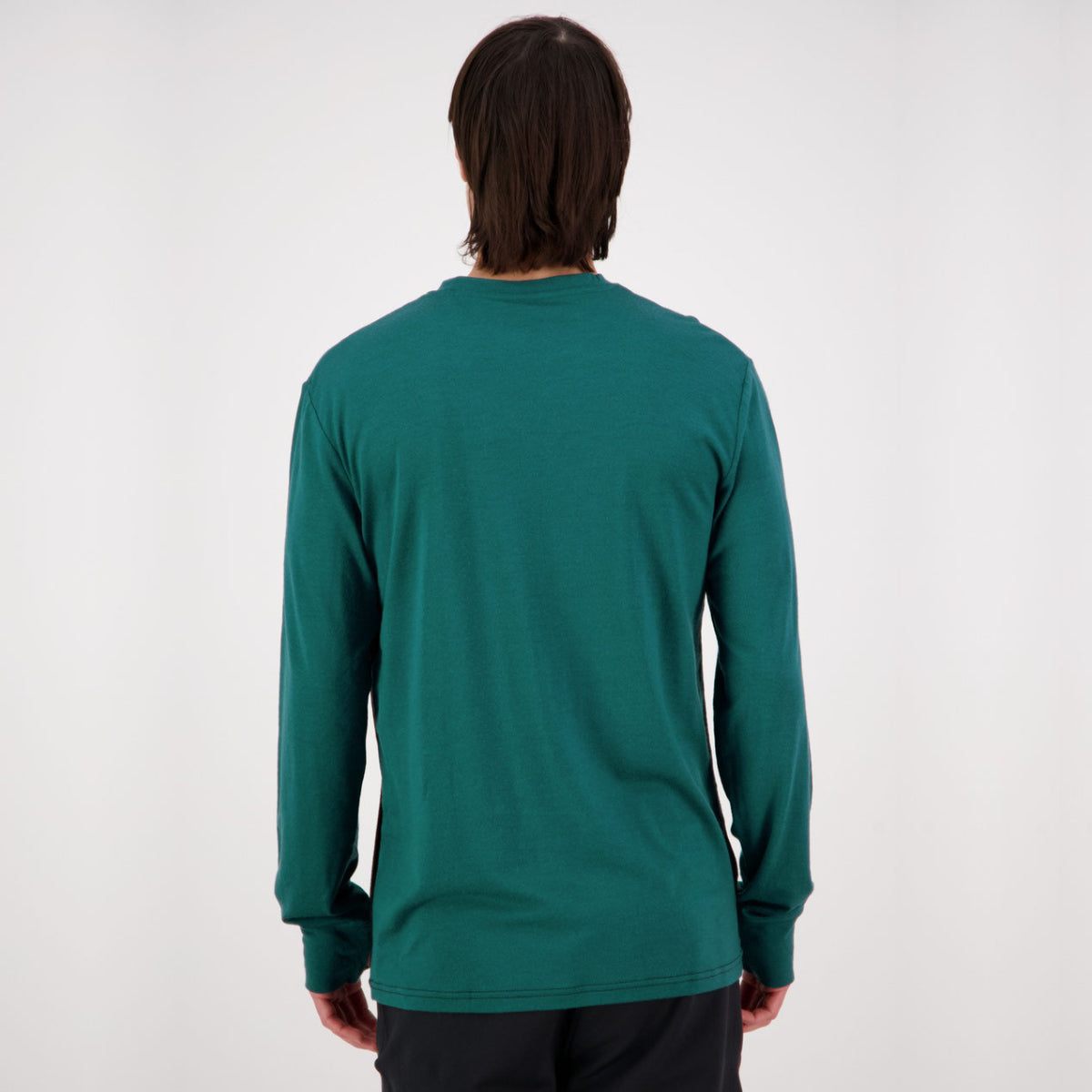 Mons Royale - Men's Yotei LS - Evergreen / Black