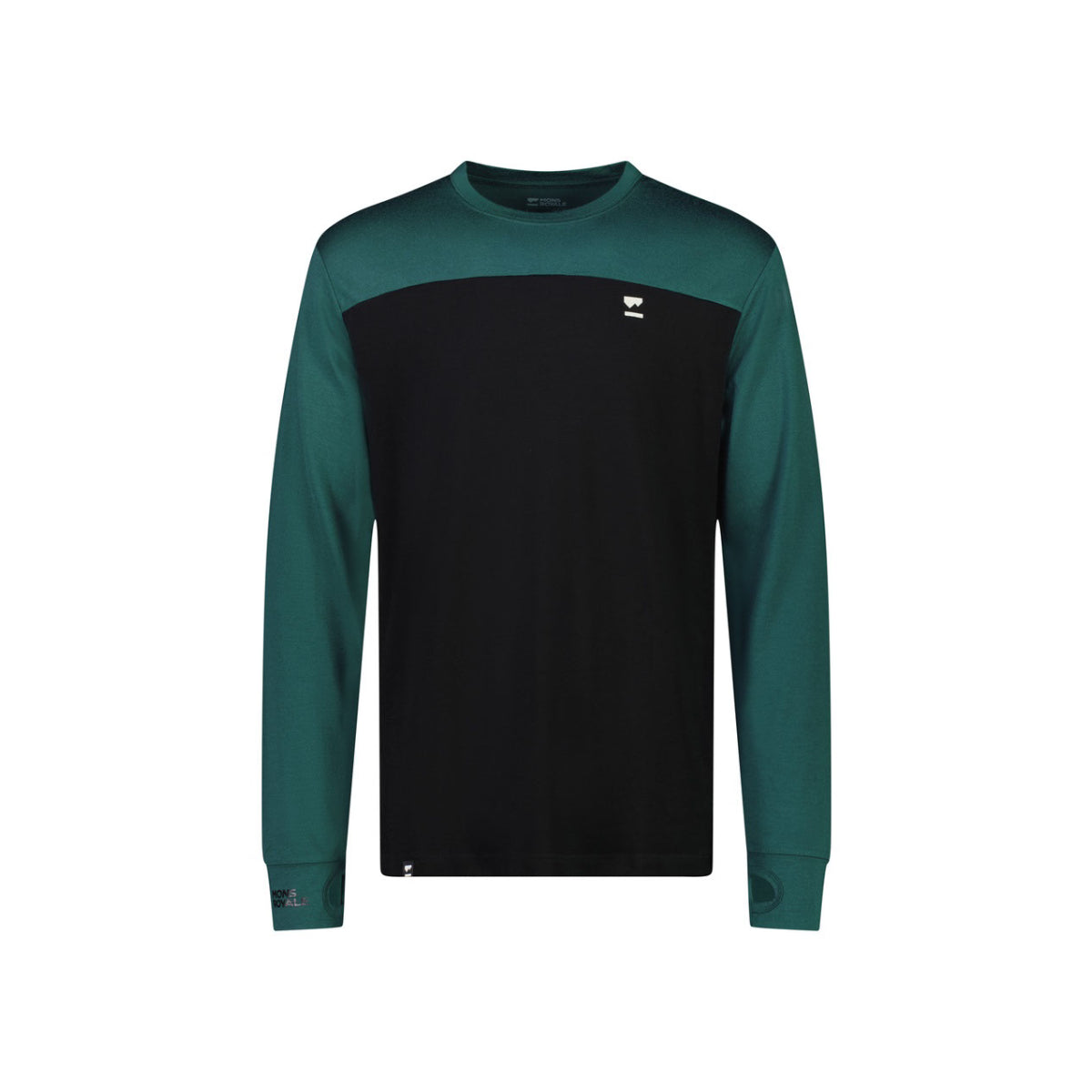 Mons Royale - Men's Yotei LS - Evergreen / Black