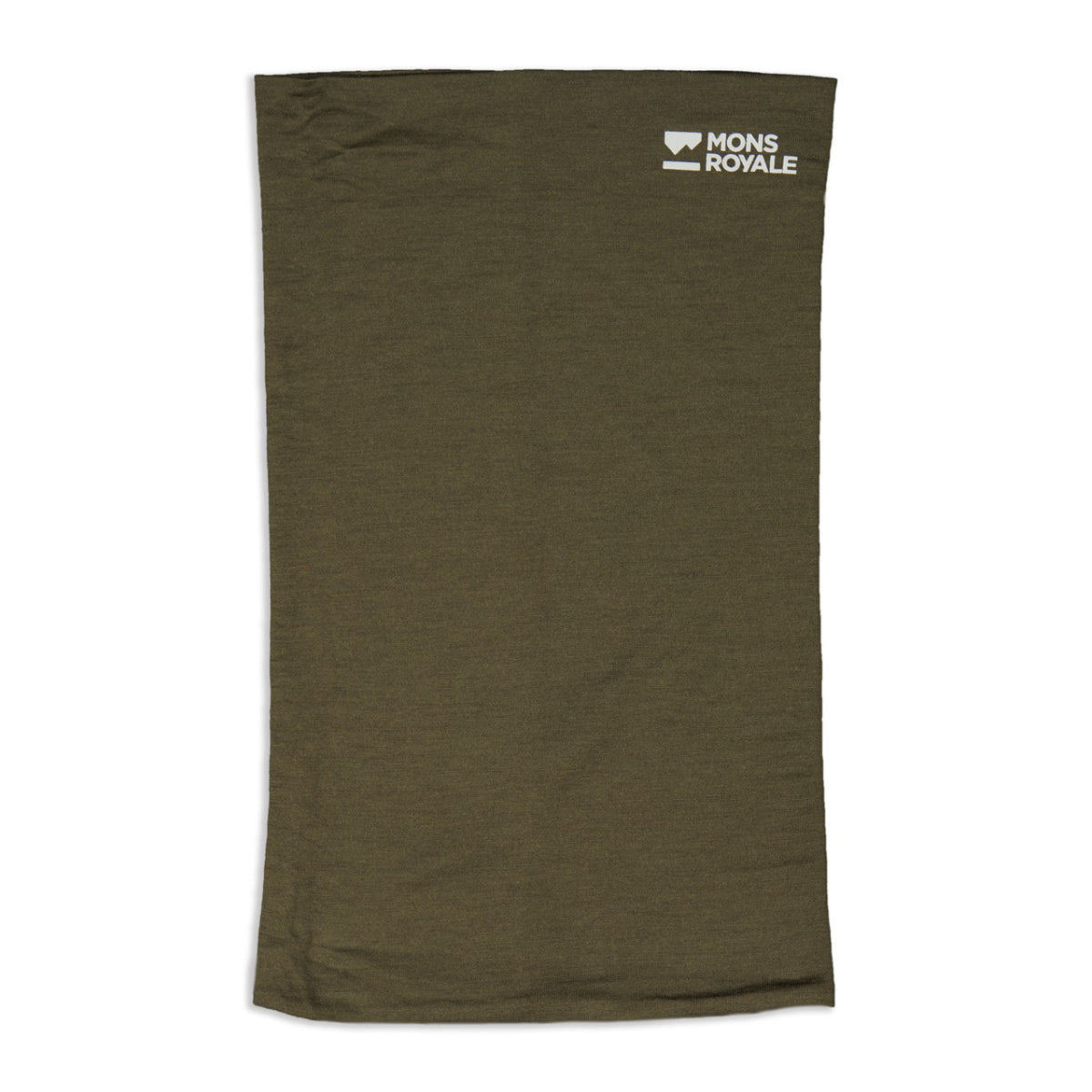 Mons Royale - Unisex Double Up Neckwarmer - Dark Olive