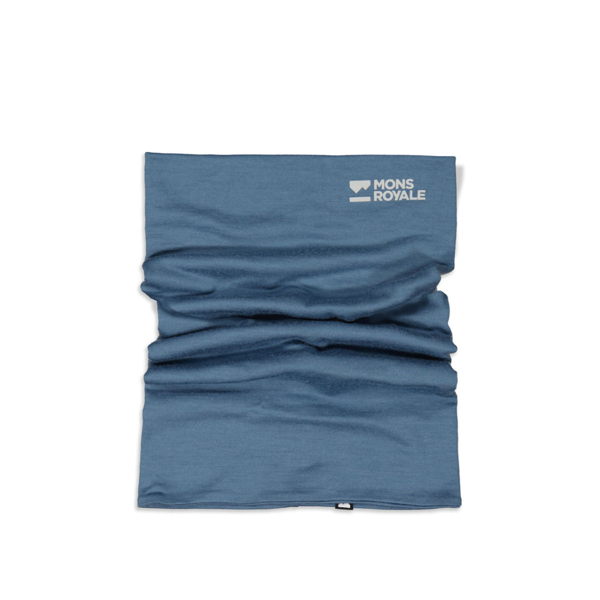 Mons Royale - Unisex Double Up Neckwarmer - Blue Slate
