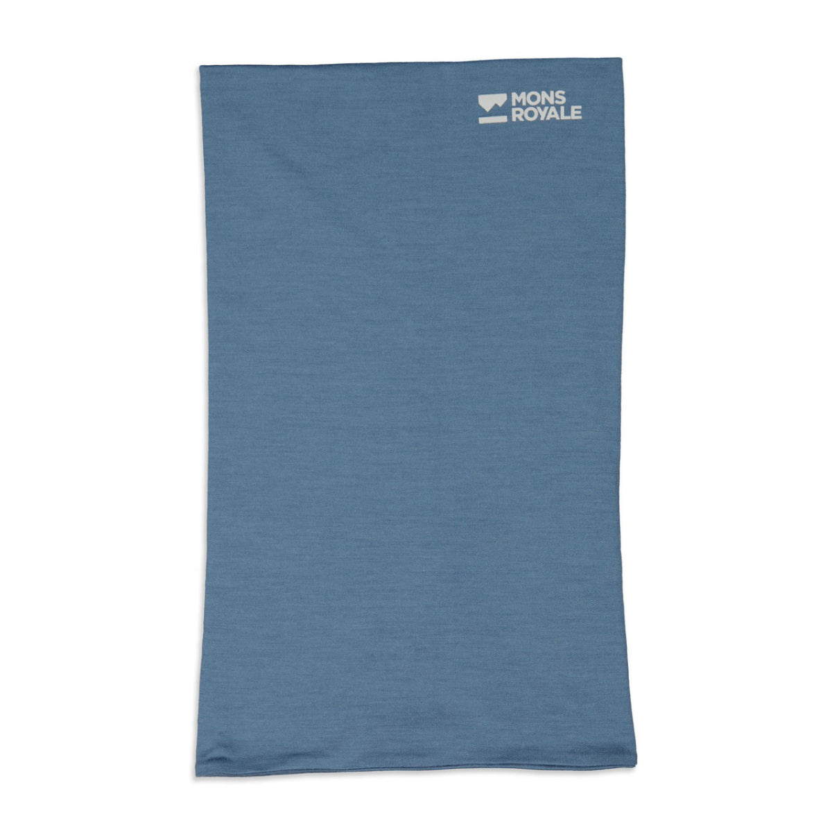 Mons Royale - Unisex Double Up Neckwarmer - Blue Slate