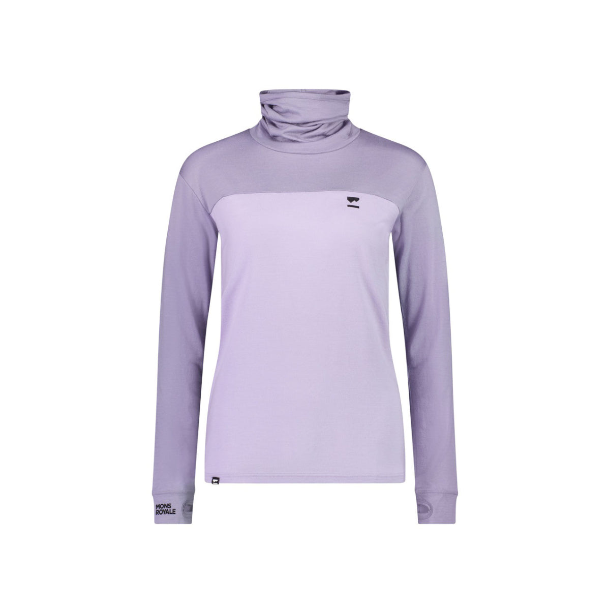 Mons Royale - Women's Yotei BF High Neck - Thistle Cloud