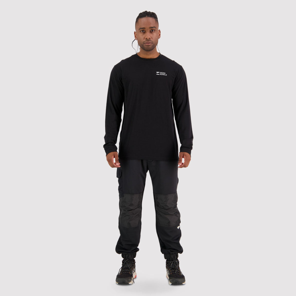 Mons Royale - Men's Icon LS - Black