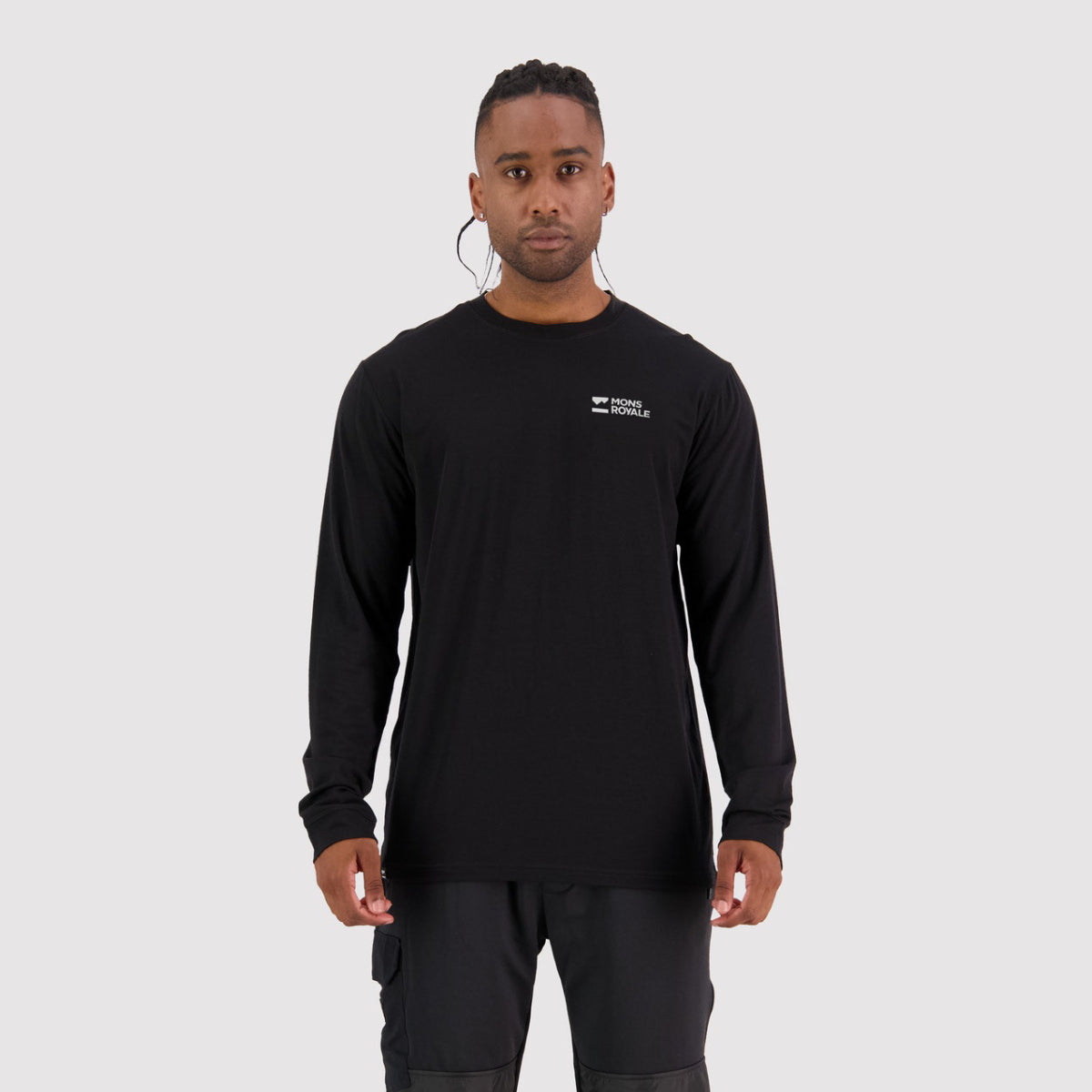 Mons Royale - Men's Icon LS - Black