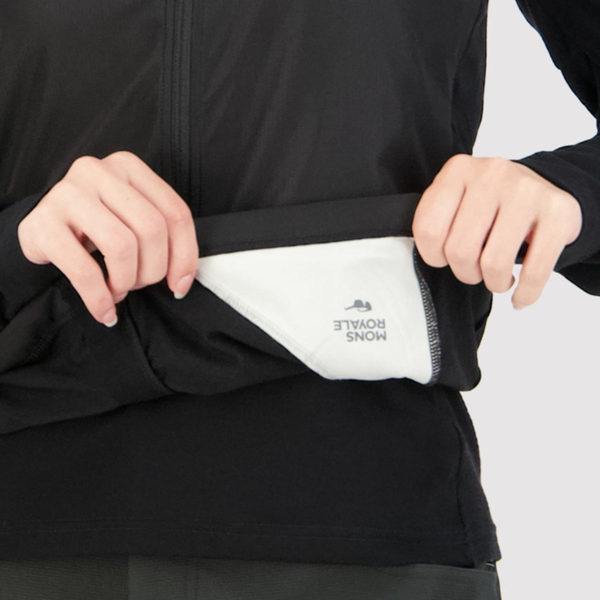 Mons Royale - Women's Redwood Enduro Wind Jersey - Black