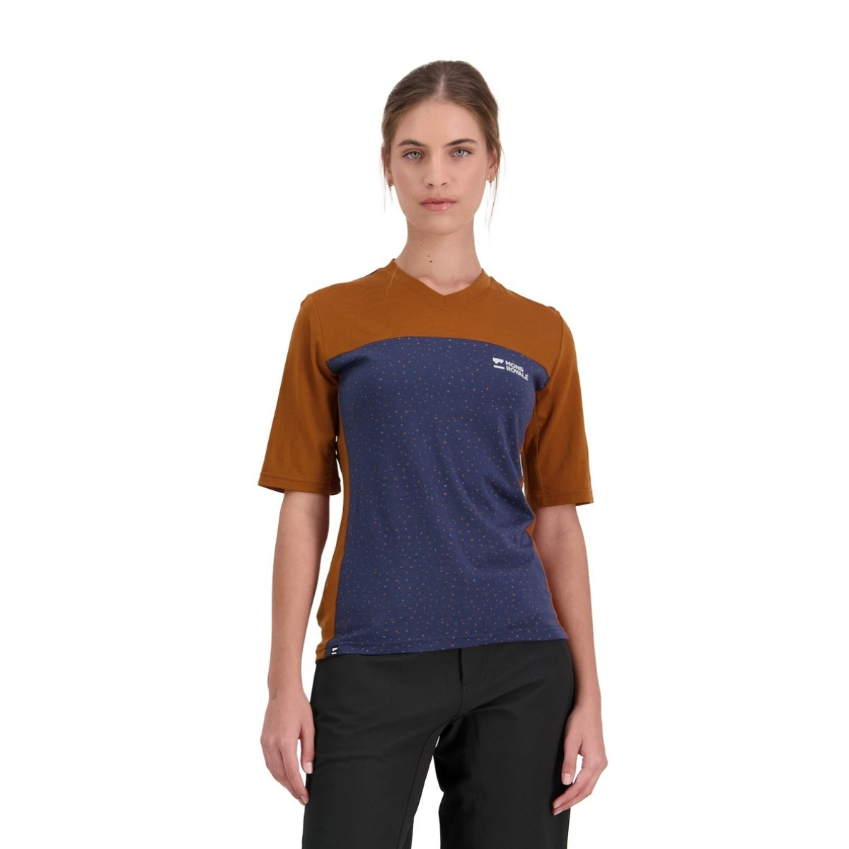 Mons Royale Women's Redwood Enduro VT - Midnight Terrazzo / Copper