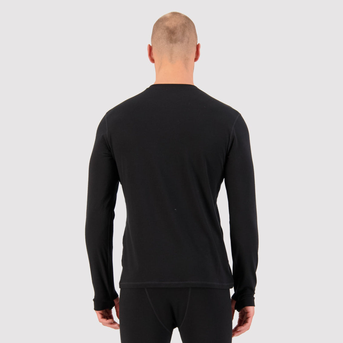 Mons Royale - Men's Cascade Merino Flex 200 LS - Black