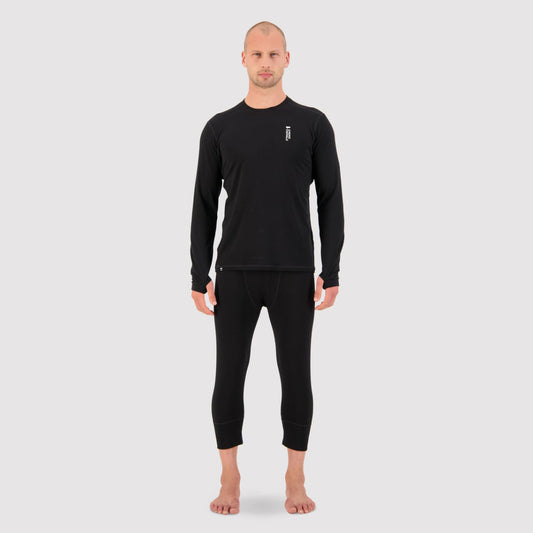 Mons Royale - Men's Cascade Merino Flex 200 LS - Black
