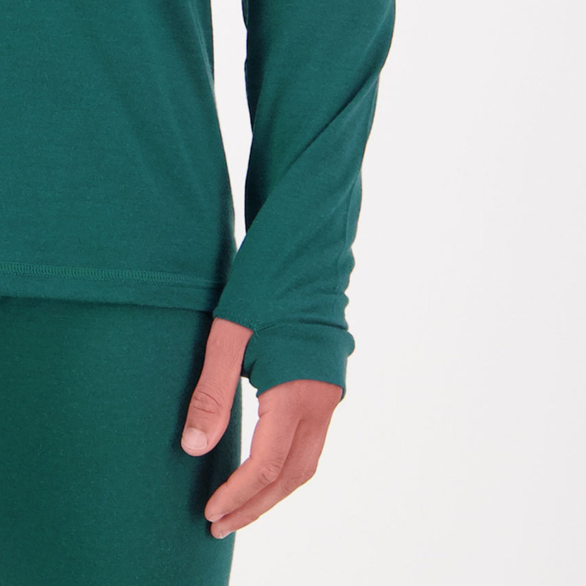 Mons Royale - Men's Cascade Merino Flex 200 LS - Evergreen