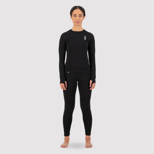 Mons Royale - Women's Cascade Merino Flex 200 Legging - Black