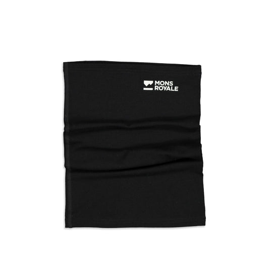 Mons Royale - Unisex Daily Dose Merino Neckwarmer - Black