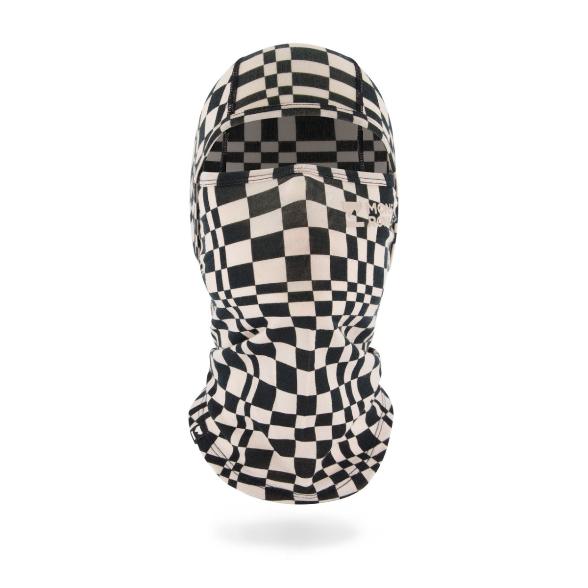 Mons Royale - Unisex Santa Rosa Merino Flex 200 Balaclava - Checkers
