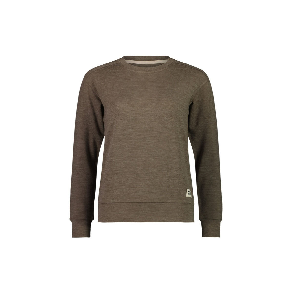 Mons Royale (Sample) - Women's Covert Lite Crew - Walnut