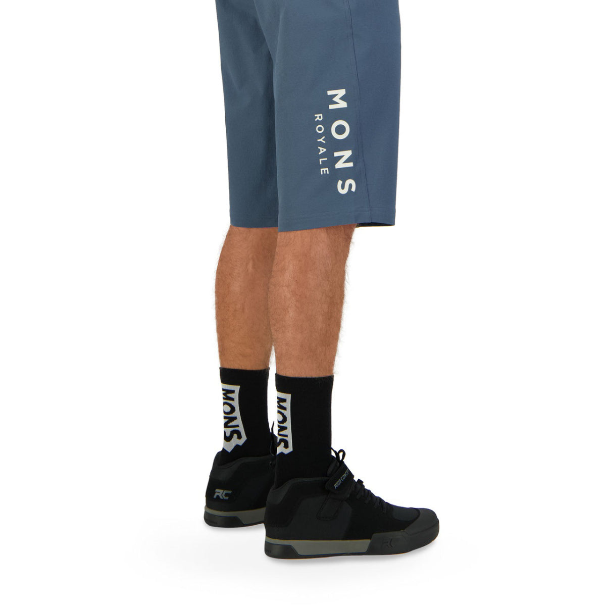 Mons Royale - Unisex Atlas Merino Crew Sock - Black