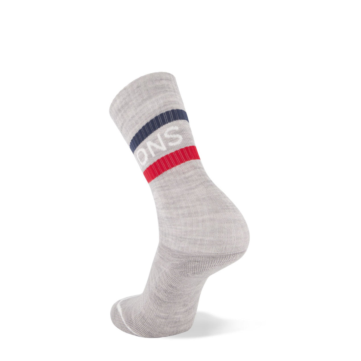 Mons Royale - Unisex Signature Merino Crew Sock - College Grey