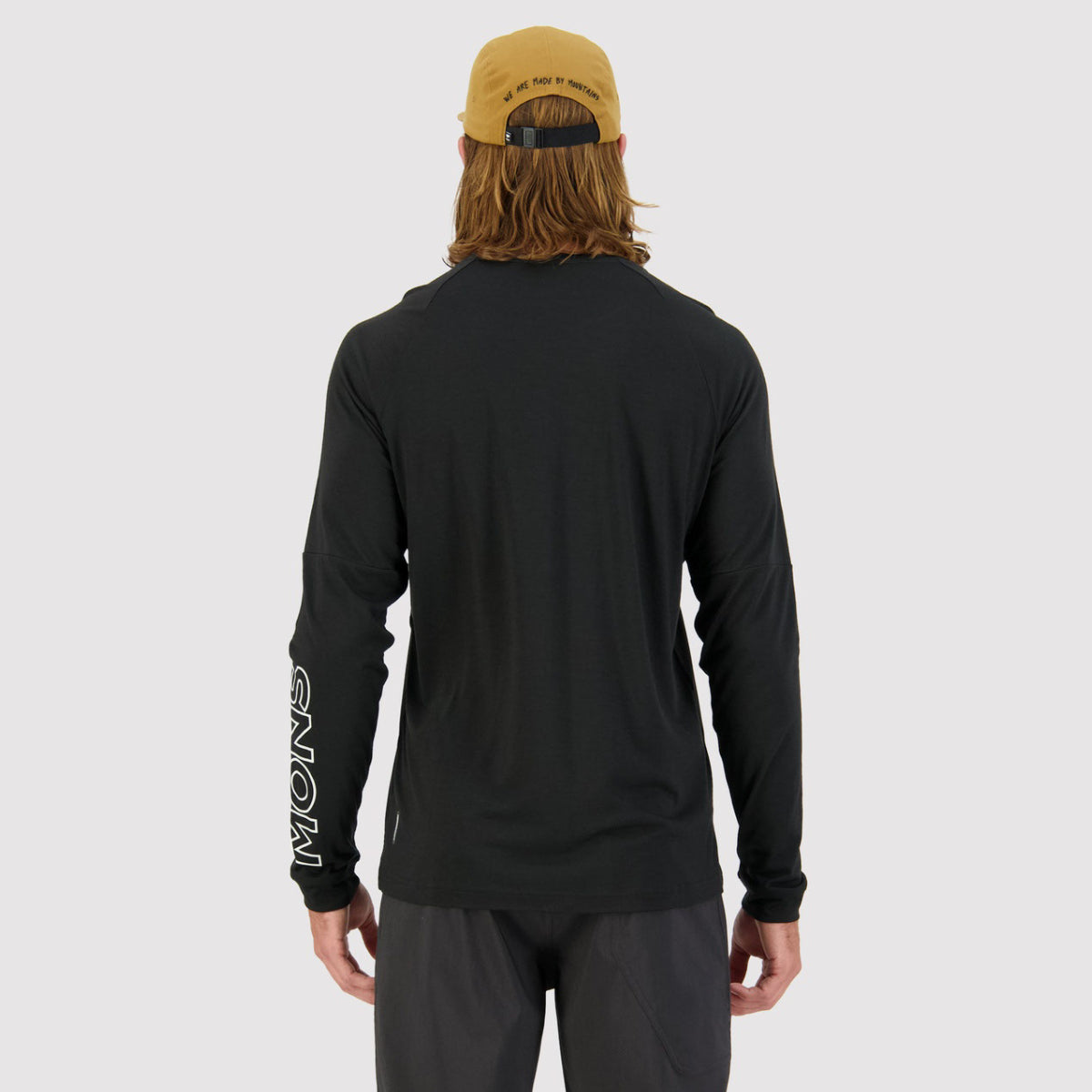 Mons Royale - Men's Tarn Merino Shift Wind Jersey - Black