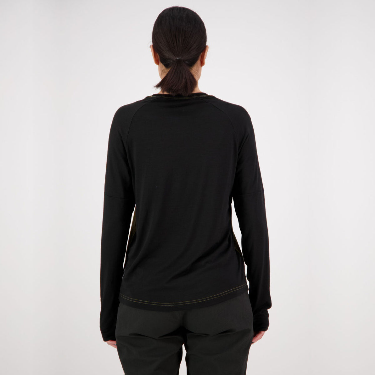 Mons Royale - Women's Tarn Merino Shift Wind Jersey - Lichen / Black