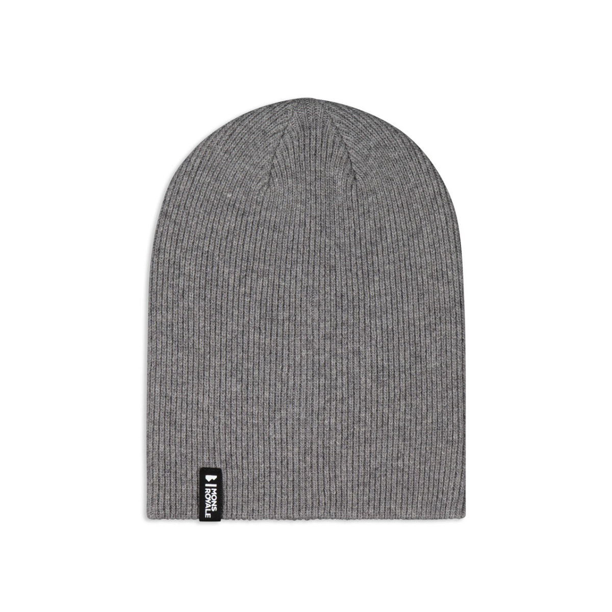 Mons Royale - Unisex Chunky Logger Merino Beanie - Charcoal Marl