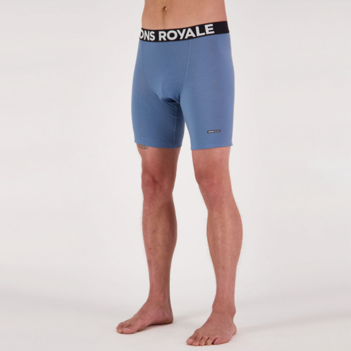 Mons Royale (Sample) - Men's Low Pro Merino Aircon Bike Short Liner - Blue Slate