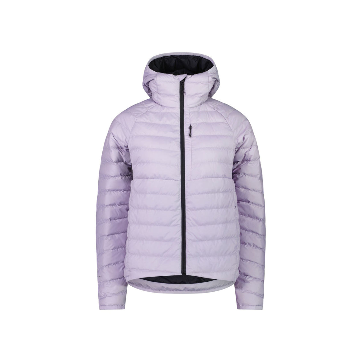 Mons Royale (Sample) - Women's Atmos Wool Down Light Weight Packable Hood - Light Thistle