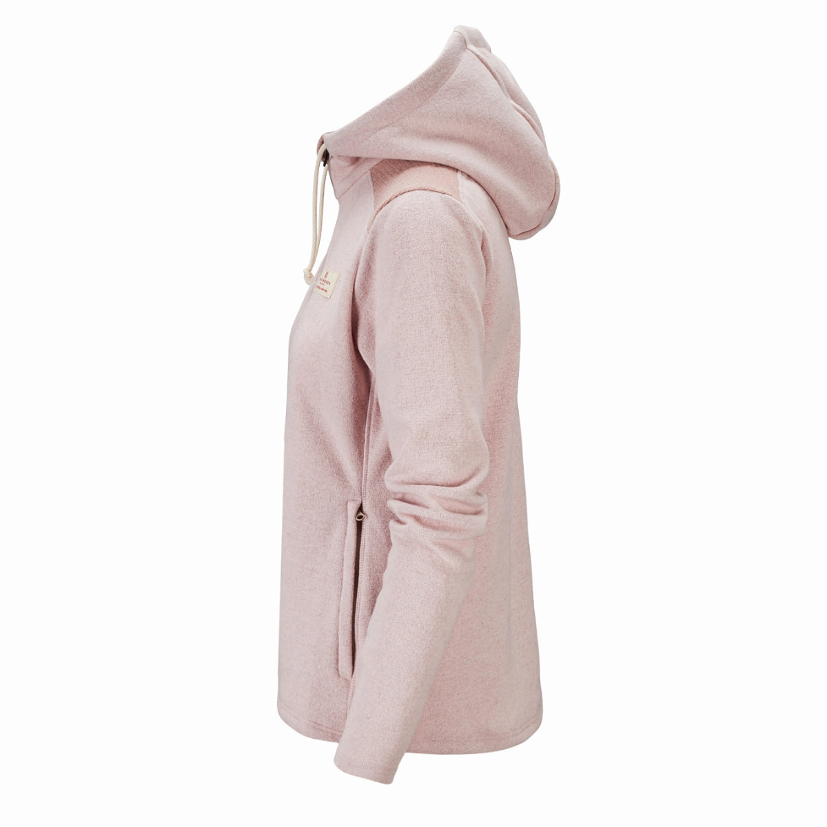 Amundsen Sports (Sample) - Women's Skauen Full Zip Hoodie - Blush Pink