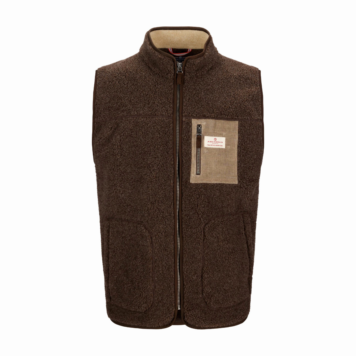Amundsen Sports - Men's Heroes Wool Fleece Vest - Cowboy