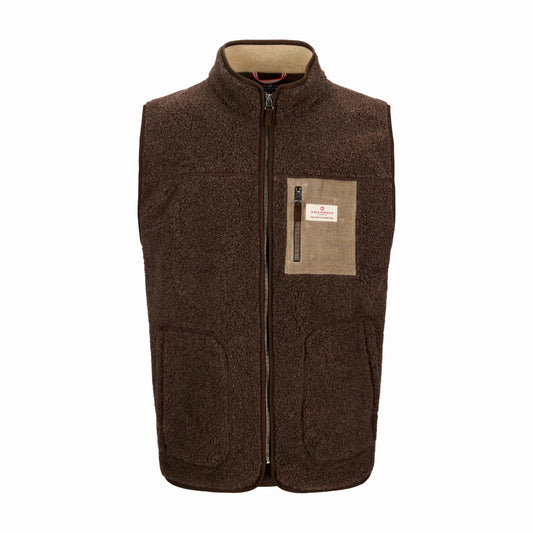 Amundsen Sports - Men's Heroes Wool Fleece Vest - Cowboy