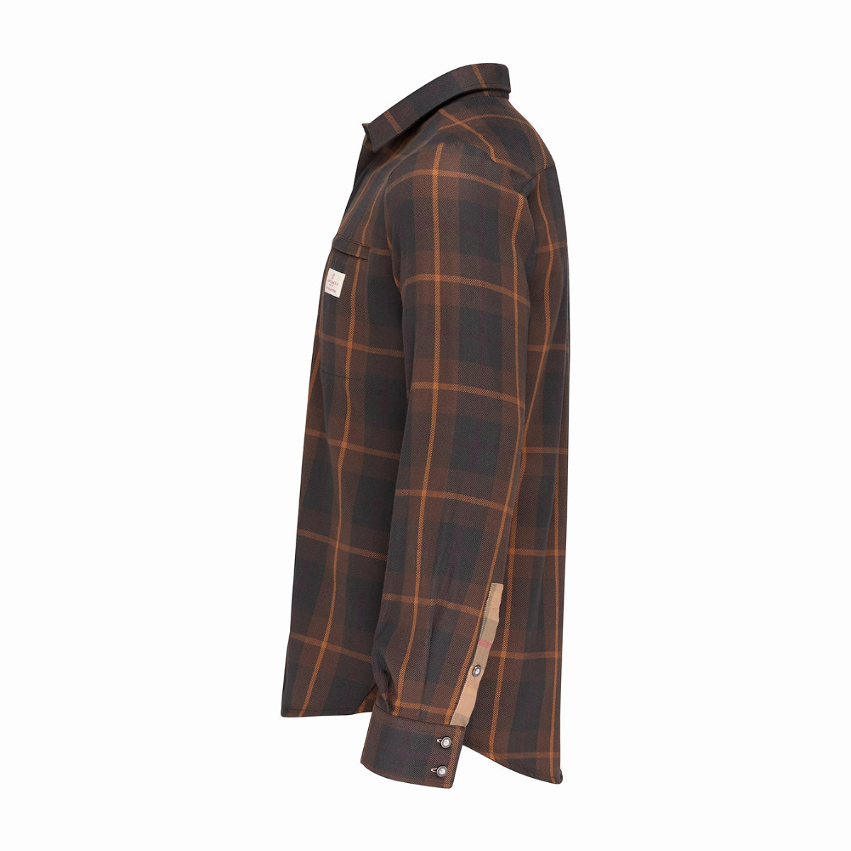 Amundsen Sports - Men's Skauen Field Shirt - Hunter Brown Checks