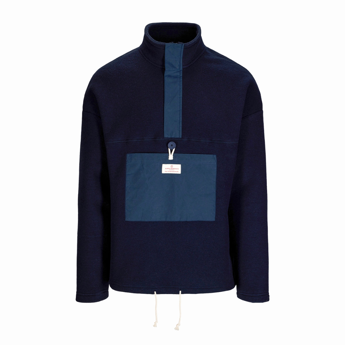 Amundsen Sports - Men's Vagabond Waxed Fleece - Faded Navy/Navy