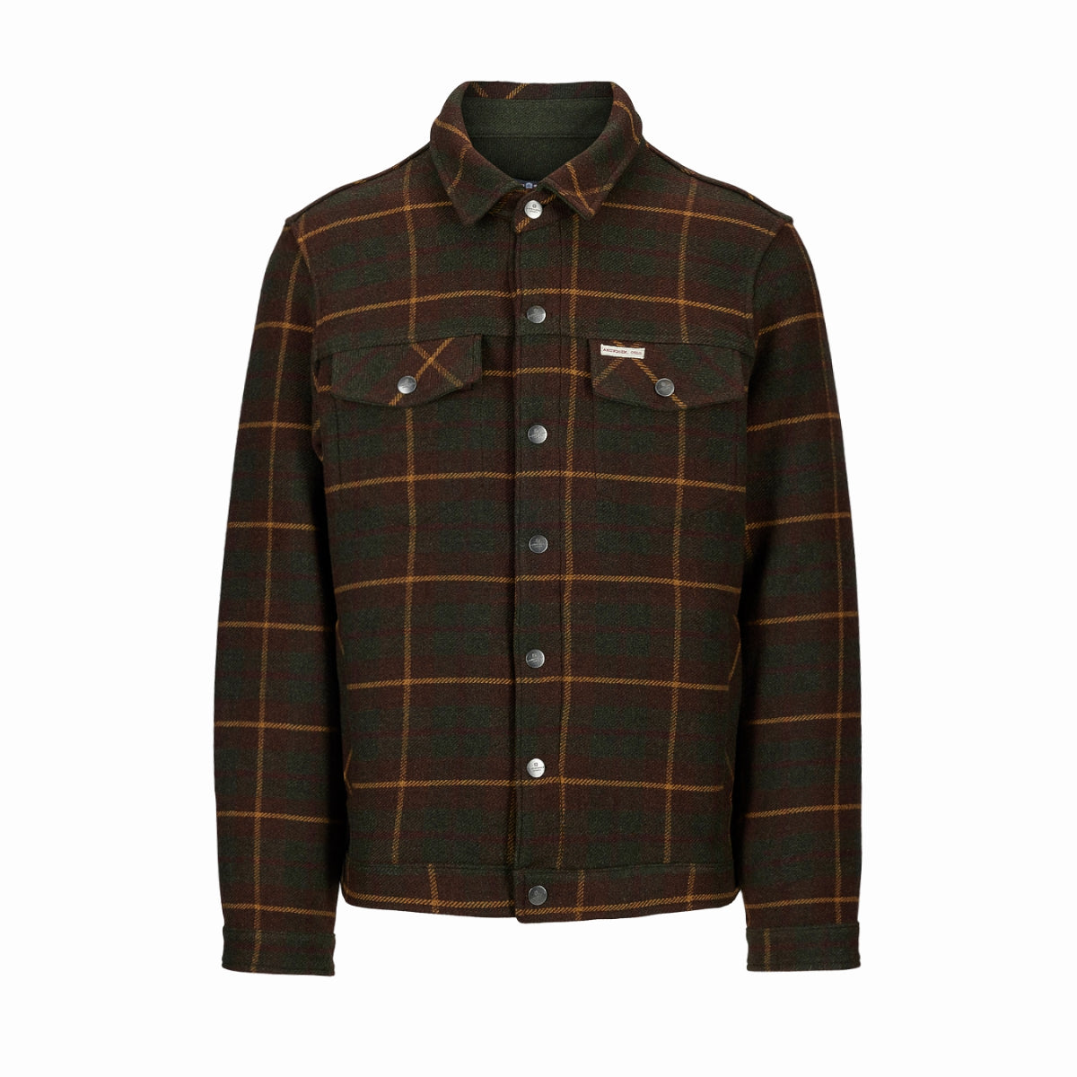 Amundsen Sports - Unisex Wool Jacket - Hunter Brown Checks