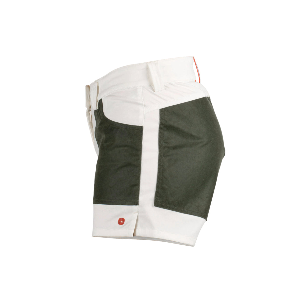 Amundsen Sports - Women's 5 Incher Field Shorts - Offwhite / Green
