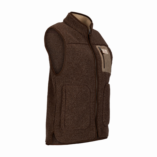 Amundsen Sports (Sample) - Women's Heroes Wool Fleece Vest - Cowboy