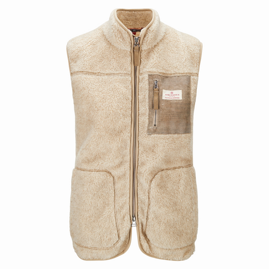 Amundsen Sports - Women's Heroes Wool Fleece Vest - Natural