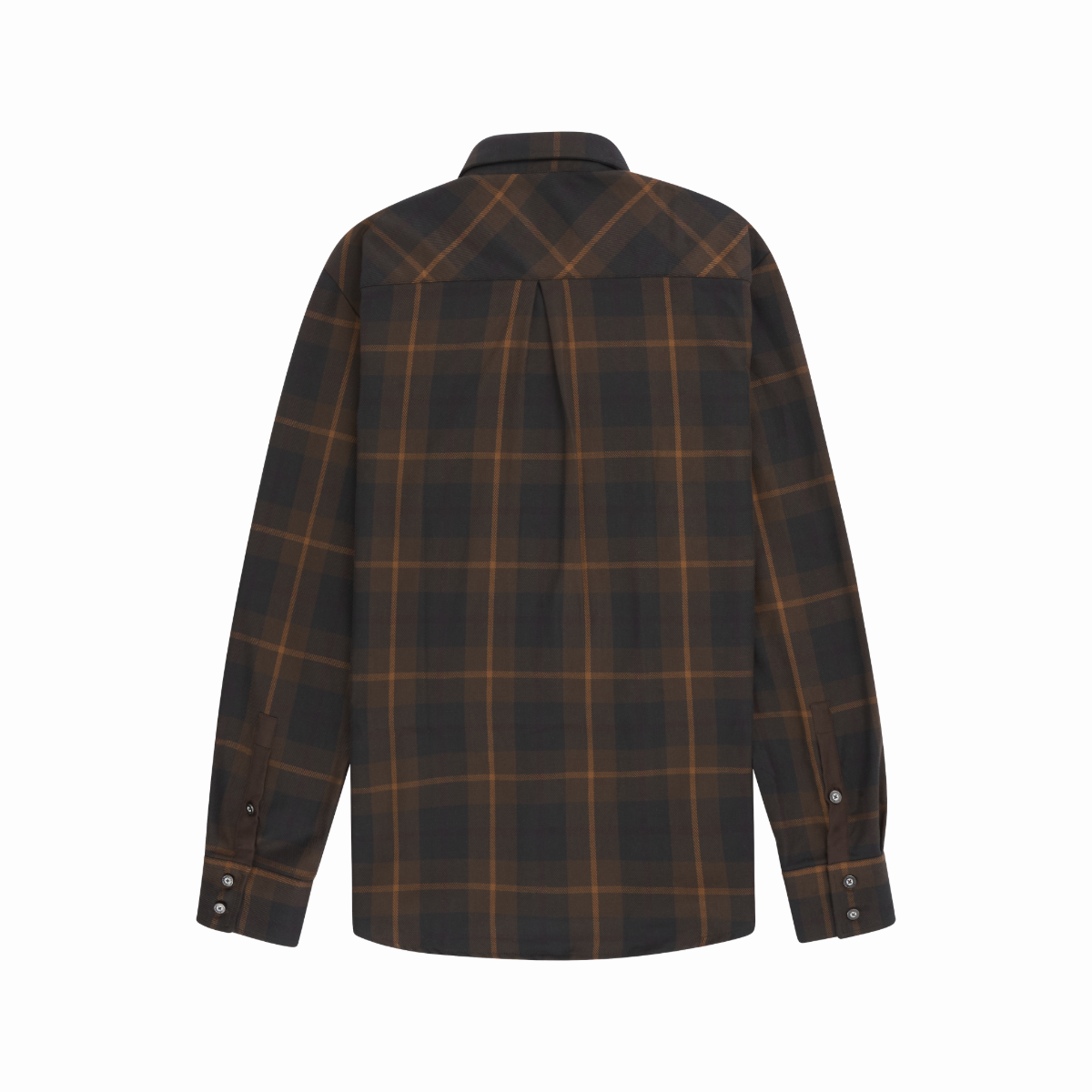 Amundsen Sports (Sample) - Men's Skauen Field Shirt - Hunter Brown Checks