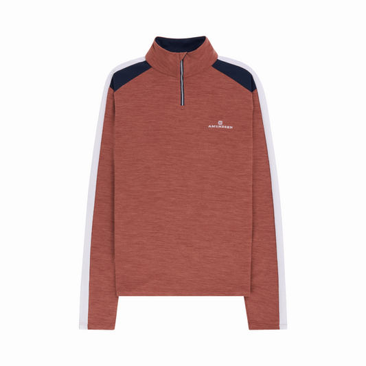 Amundsen Sports - Men's 5Mila Half Zip - Terra Red