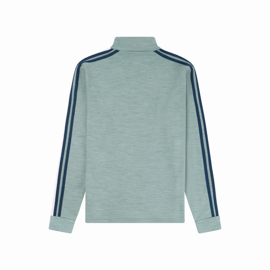 Amundsen Sports (Sample) - Men's 5Mila Half Zip Lines - Stormy Blue