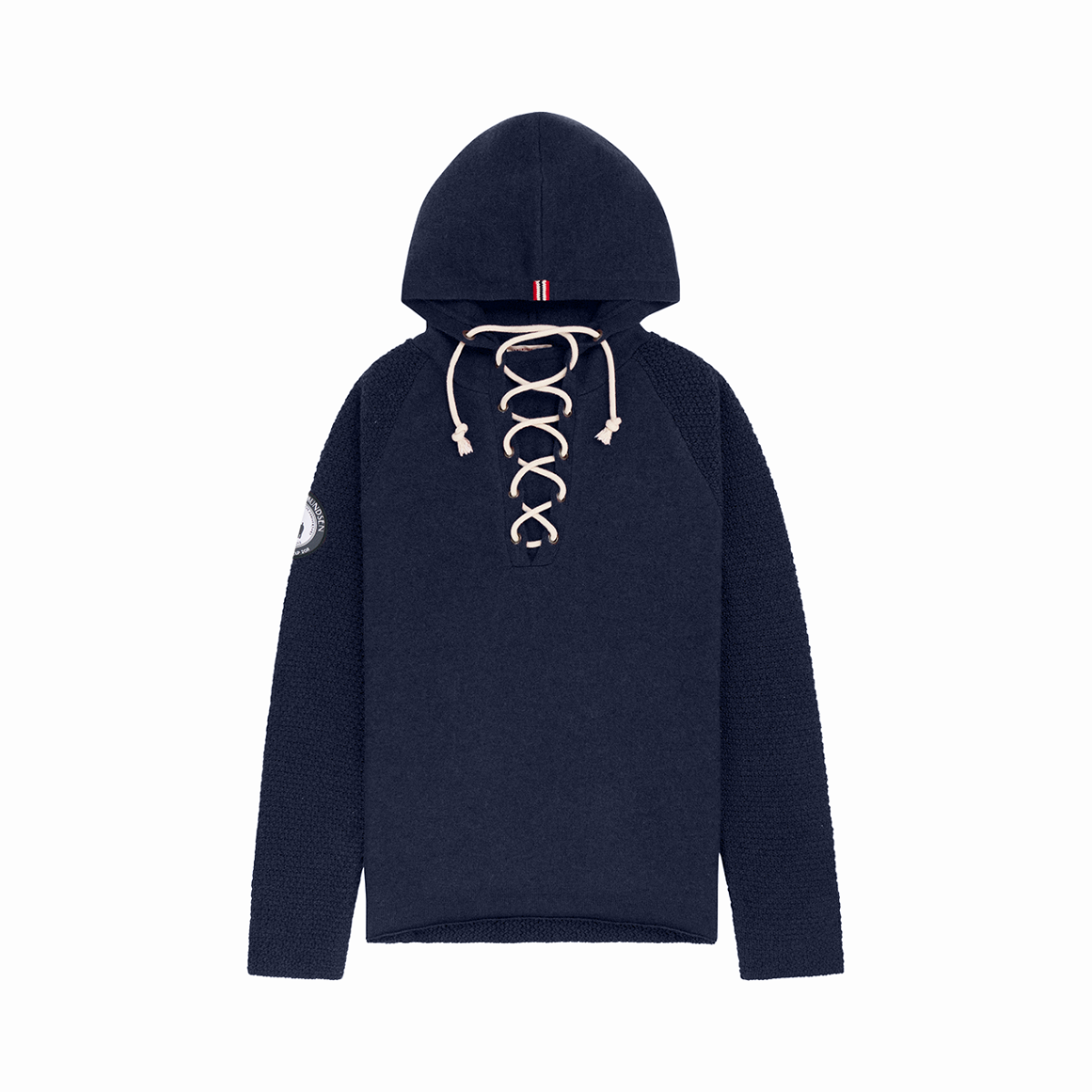 Amundsen Sports - Men's Boiled Hoodie Laced - Faded Navy