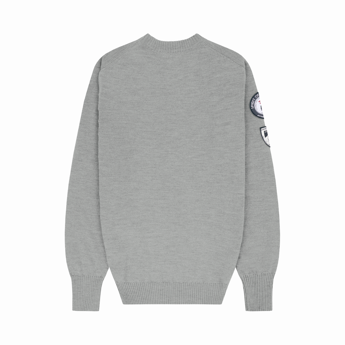 Amundsen Sports - Men's Peak Crew Neck - Light Grey