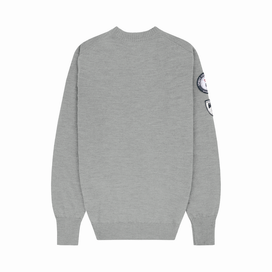 Amundsen Sports - Men's Peak Crew Neck - Light Grey