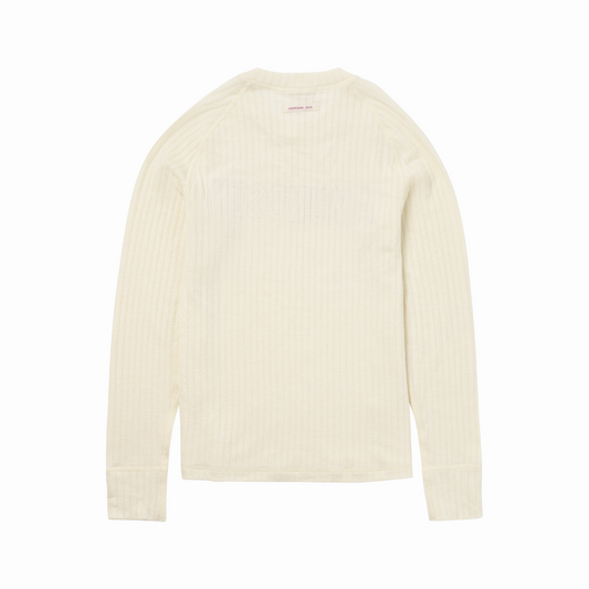 Amundsen Sports (Sample) - Women's Hero's Hide Crew Neck - Natural/Logo