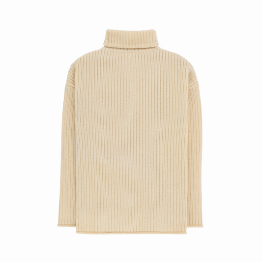 Amundsen Sports (Sample) - Women's Heroes Ski Turtle Neck - Natural/Navy