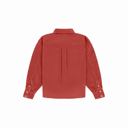 Amundsen Sports (Sample) - Women's Wild Velvet Shirt - Terra Red