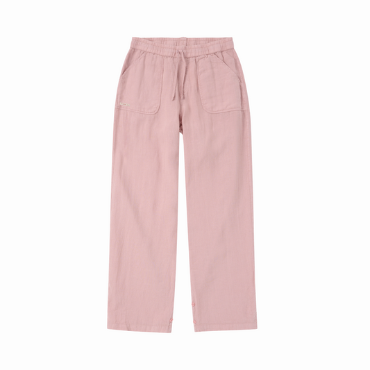 Amundsen Sports (Sample) - Women's Safari Linen Pants - Faded Peony Pink