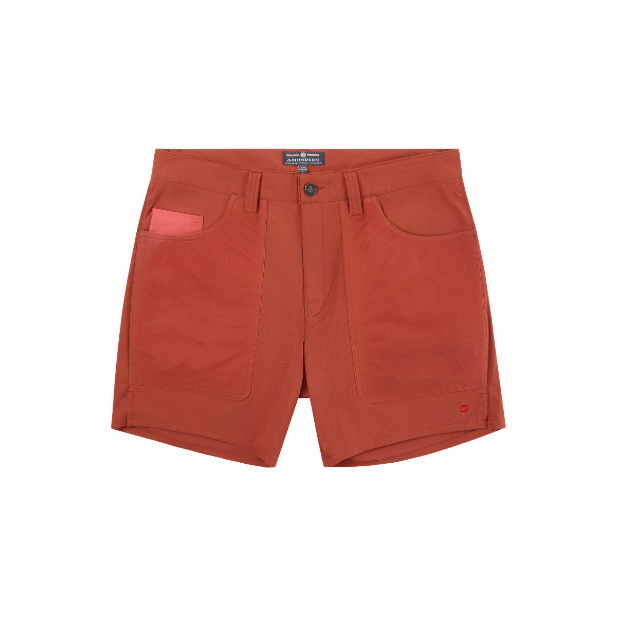 Amundsen Sports - Men's 7Incher Field Shorts - Terra Red/Red