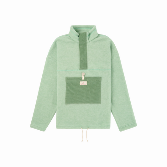 Amundsen Sports (Sample) - Men's V-Bond Cord Fleece - Faded Mulberry Green