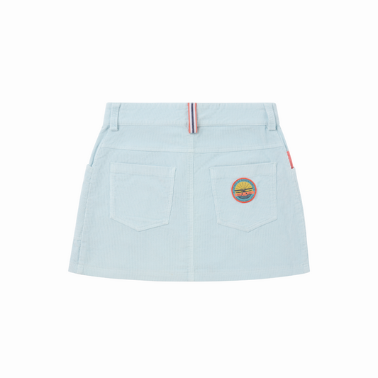 Amundsen Sports - Women's Concord Garment Dyed Skirt - Faded Blue Sky
