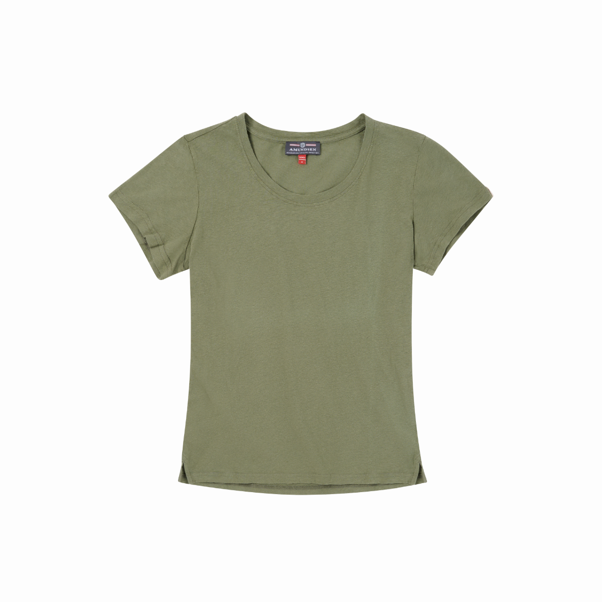 Amundsen Sports - Women's Linen Tee - Olive Ash