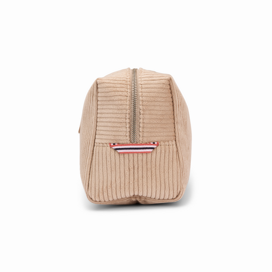 Amundsen Sports (Sample) - Cotton Corduroy Wash Bag - Desert - Futureproof.life
