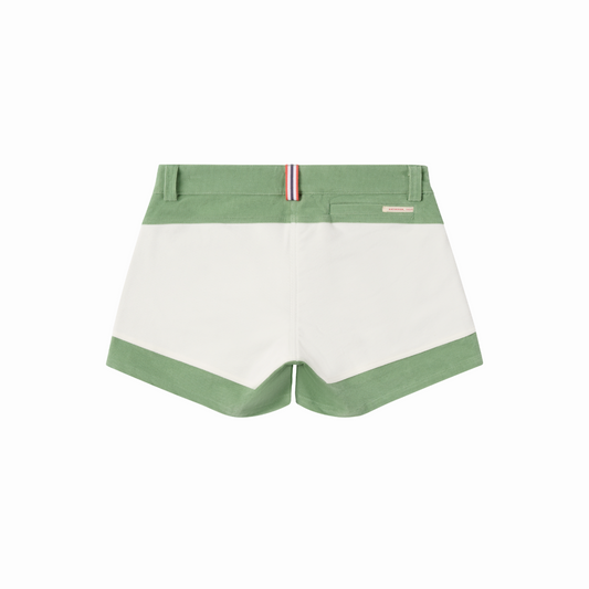 Amundsen Sports (Sample) - Women's 5Incher Concord Shorts - Willow Green/Natural - Futureproof.life