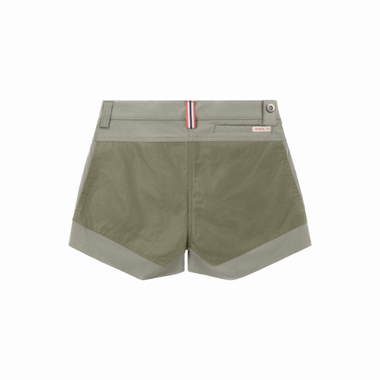 Amundsen Sports - Women's 5Incher Field Shorts - Blue Surf/Olive Ash